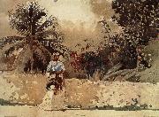 Winslow Homer The way to the market oil painting reproduction